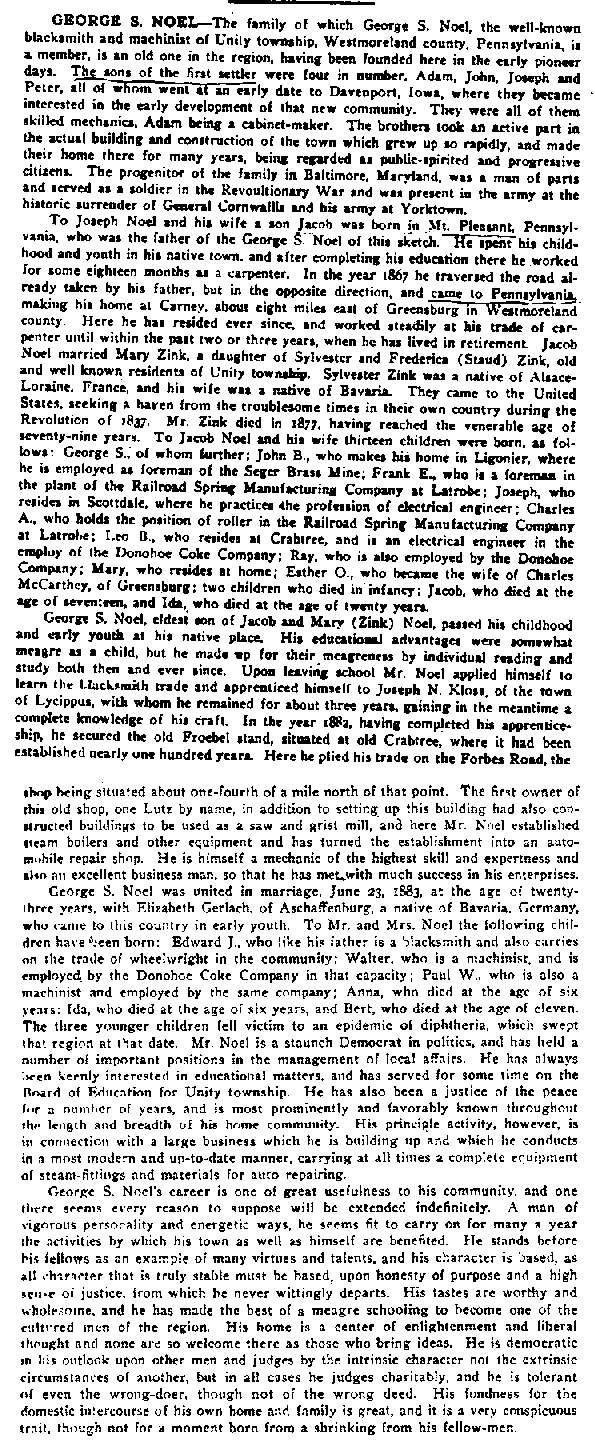 Georgr Noel
                    Letter